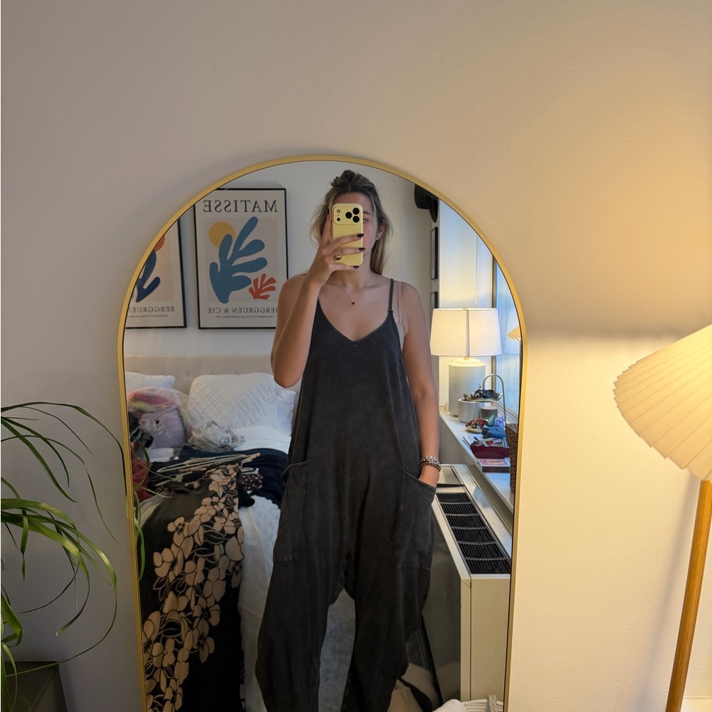 FP Movement by Free People Dark Gray Jumpsuit